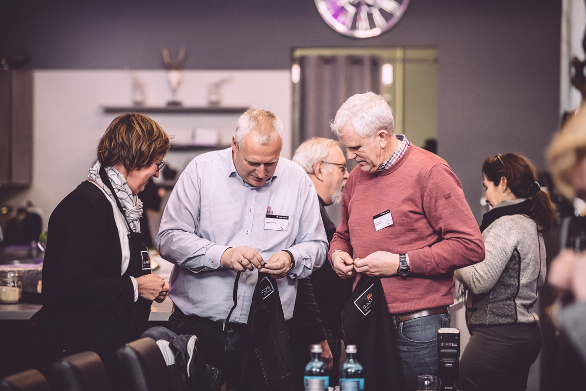 Schürzen anlgen, aber wie?